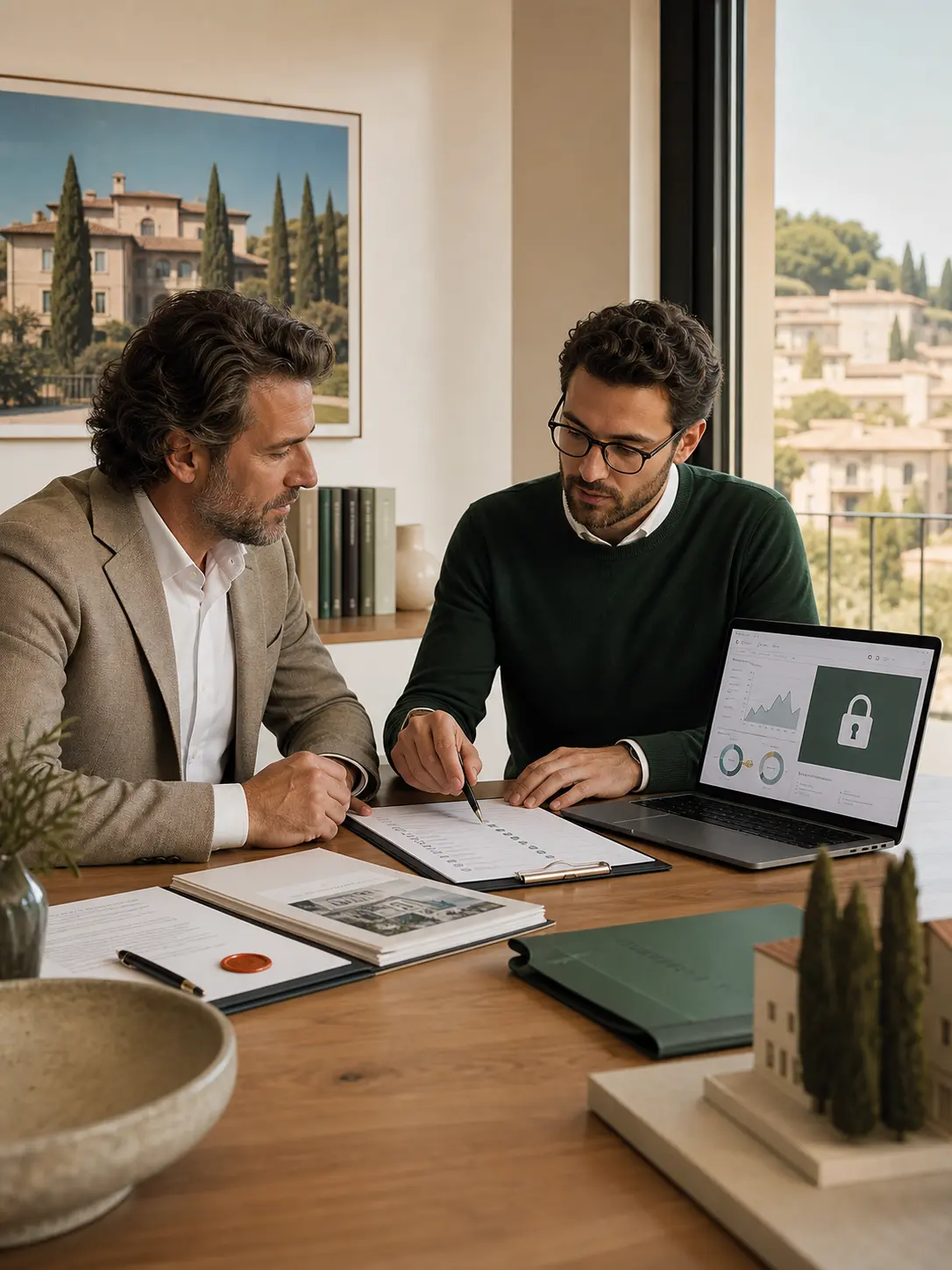 Processo documentato di manutenzione e revisione del software di un'agenzia immobiliare con checklist tecnica